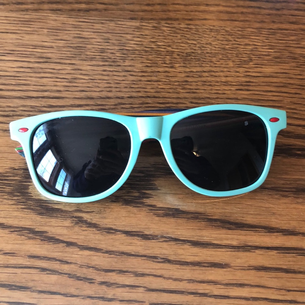 Teal Sunglasses